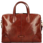 The Bridge Vespucci Briefcase Leer 41 cm Laptopcompartiment Productbeeld