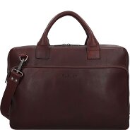 Plevier Vintage Larry Koffer Leer 40 cm Laptop compartiment Productbeeld