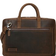 Plevier coventry Koffer Leer 41 cm Laptop compartiment Productbeeld