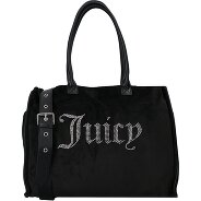 Juicy Couture Iris Velvet Rhinestones Shopper Tas 33 cm Productbeeld Juicy Couture Iris Velvet Rhinestones Shopper Tas 33 cm Productbeeld