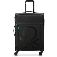Delsey Paris x United Colors of Benetton Colour Bock 4-wiel trolley 67 cm met rekbare vouw Productbeeld