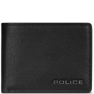 Police Portemonnee RFID leer 12 cm uitklapbaar met ritsvak Productbeeld