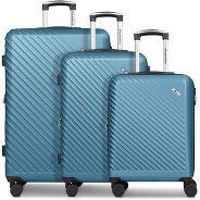 Check.In Paradise 2.0 4 wielen Kofferset 3-delig met uitbreidingsplooi Productbeeld