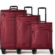 d&n Travel Line 9804 4 wielen Kofferset 3-delig met uitbreidingsplooi Productbeeld