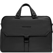 Piquadro Than Koffer Leer 30 cm Laptop compartiment Productbeeld