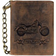Greenburry Vintage fietsportefeuille leer 10 cm Productbeeld