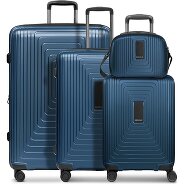 Redolz Essentials 14 4-wiel kofferset + beautycase 4 stuks met stretchvouw Productbeeld