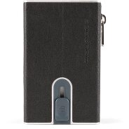 Piquadro Zwart Vierkant Creditcardetui Leer 6 cm Productbeeld