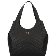 PINKO Tote Bag Puzzle Shopper Tas Leer 34 cm Productbeeld PINKO Tote Bag Puzzle Shopper Tas Leer 34 cm Productbeeld