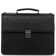 Jost Glasgow Aktentas RFID-bescherming Leder 40 cm Laptopvak Productbeeld