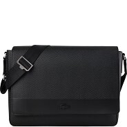 Lacoste Chantaco Aktetas Messenger Leder 35 cm Productbeeld