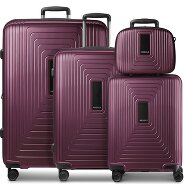 Redolz Essentials 14 4-wiel kofferset + beautycase 4 stuks met stretchvouw Productbeeld