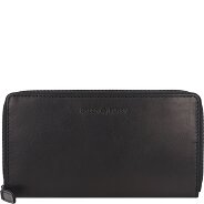 Greenburry Pure Black Portemonnee RFID-bescherming Leer 19.5 cm Productbeeld