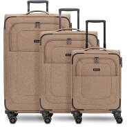 Redolz Essentials 12 THREE SET 4 wielen Kofferset 3-delig met uitbreidingsplooi Productbeeld