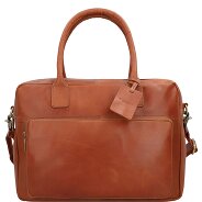 Burkely Vintage Mitch Aktetas Leer 39 cm Laptopcompartiment Productbeeld