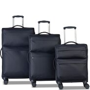 Worldpack Kyoto 4 wielen Kofferset 3-delig met uitbreidingsplooi Productbeeld