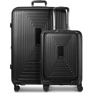 Redolz Essentials 14 4-wiel kofferset 2 stuks laptopvak met rekbare vouw Productbeeld