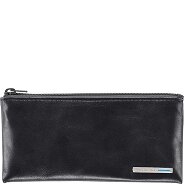 Piquadro Blauw vierkant sleuteletui leer 14 cm Productbeeld