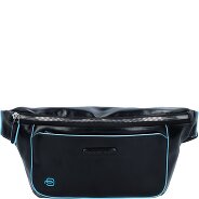 Piquadro Blauw vierkant heuptasje leer 29 cm Productbeeld