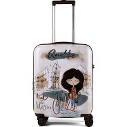 Anekke Tulip 4 wielen Cabinewagen 55 cm met uitbreidingsplooi Productbeeld