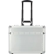 Dermata Aluminium Pilotentrolley met 2 wielen, 48 cm, laptopvak Productbeeld