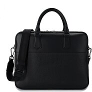 Boss New Crosstown Koffer Leer 39 cm Laptop compartiment Productbeeld