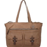 Harbour 2nd Urban Poets Jordan Shopper Tas Leer 44.5 cm Productbeeld Harbour 2nd Urban Poets Jordan Shopper Tas Leer 44.5 cm Productbeeld