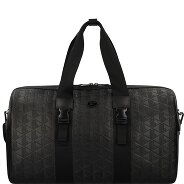 Lacoste Nomogramme Weekender reistas Leer 50 cm Productbeeld