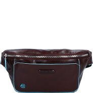 Piquadro Blauw vierkant heuptasje leer 29 cm Productbeeld