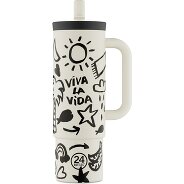 24Bottles Straw Drinkbeker 800 ml Productbeeld