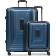 Redolz Essentials 14 4-wiel kofferset 2 stuks laptopvak met rekbare vouw Productbeeld