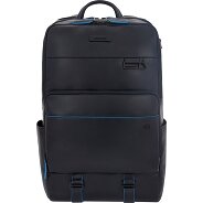 Piquadro Blue Square Revamp Zakelijke rugzak RFID-bescherming Leder 43 cm Laptopvak Productbeeld
