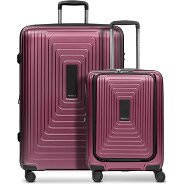 Redolz Essentials 14 4-wiel kofferset 2 stuks laptopvak met rekbare vouw Productbeeld