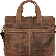 Greenburry Vintage aktetas leer 42 cm Laptop compartiment Productbeeld