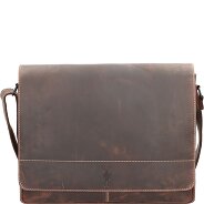 Jack Kinsky Baltimore 5 Messenger Leer 38 cm Productbeeld