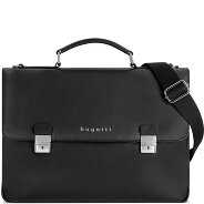 bugatti Valencia Aktetas Messenger Leer 40 cm Laptop compartiment Productbeeld