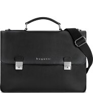 bugatti Valencia Aktetas Messenger Leer 40 cm Laptop compartiment Productbeeld