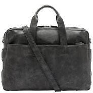 Voi City Cowboy Koffer Leer 41 cm Laptop compartiment Productbeeld