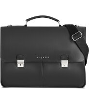 bugatti Valencia Aktetas XL Leder 3 compartimenten 43 cm laptopvak Productbeeld