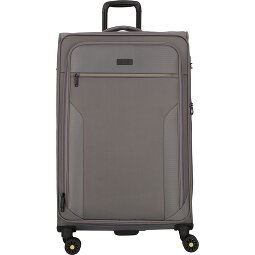d&n Travel Line 9704 4 wielen Trolley L 78 cm met uitbreidingsplooi  variant 3