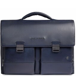 Piquadro Philip Aktetas Messenger Leer 42 cm Laptop compartiment  variant 2