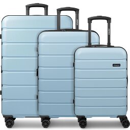 Saxoline Miami 4 wielen Kofferset 3-delig met uitbreidingsplooi  variant 2