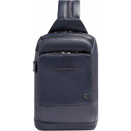 Piquadro Monospalla schoudertas leer 31 cm  variant 2