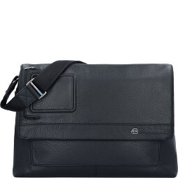 Piquadro Vibe Aktetas Messenger Leer 41 cm Laptop compartiment  variant 1