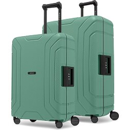 Redolz Essentials 15 kofferset met 4 wielen, M+L, met driepuntssluiting  variant 6