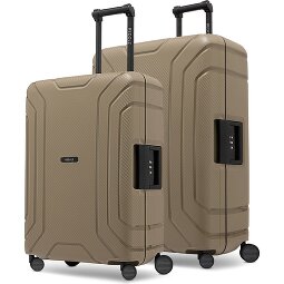 Redolz Essentials 15 kofferset met 4 wielen, M+L, met driepuntssluiting  variant 2