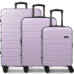 Saxoline Miami 4 wielen Kofferset 3-delig met uitbreidingsplooi  variant 3