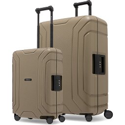 Redolz Essentials 15 Kofferset van 4 koffers met 4 wielen, maten S en L, met driepuntssluiting  variant 2