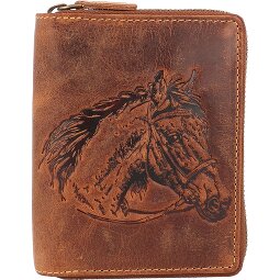 Greenburry Vintage Dierenriem Portemonnee Leer 10 cm  variant 2