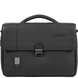 Piquadro Akron aktetas leer 42 cm Laptopvak  variant 1